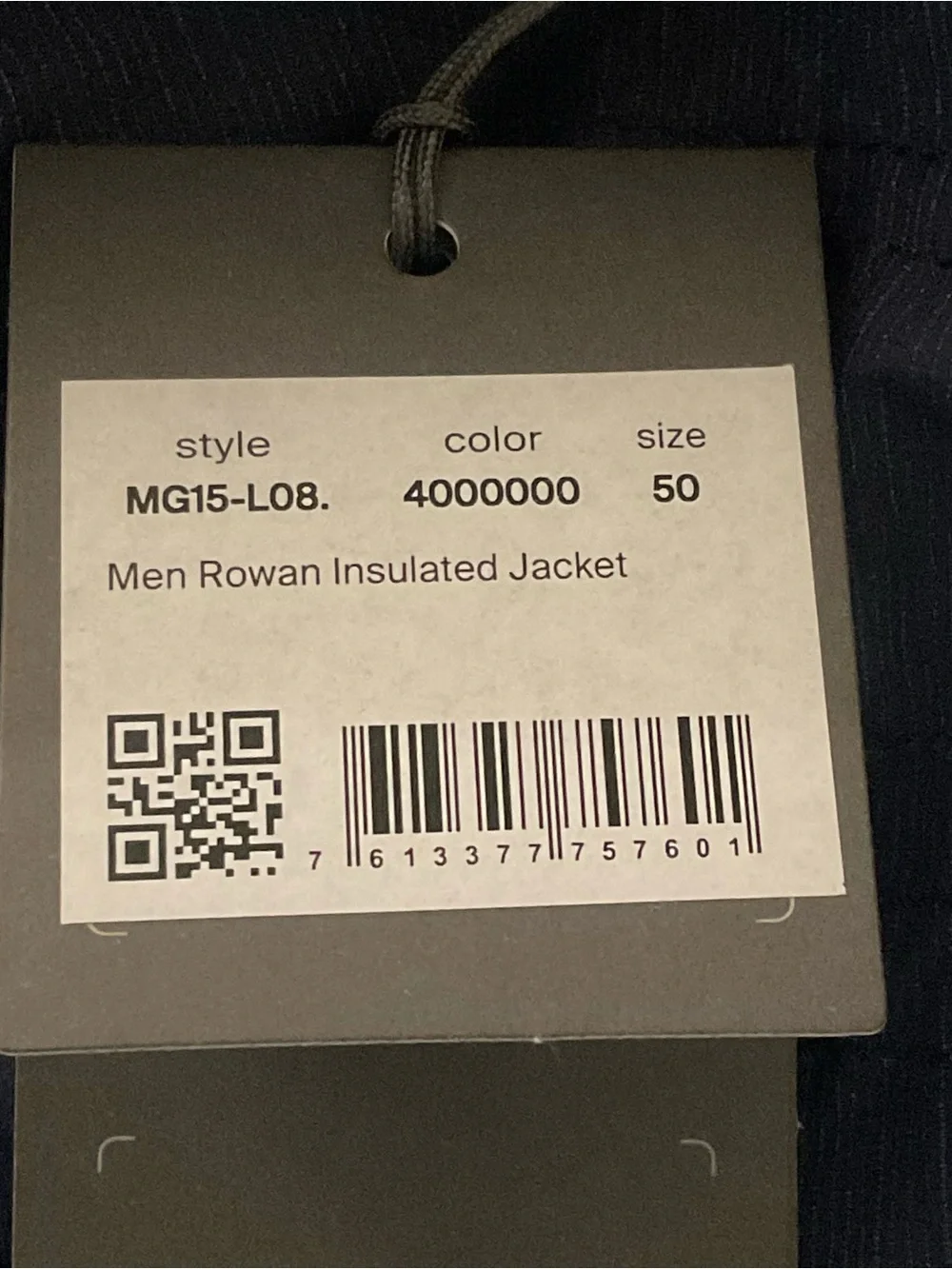 KJUS Men’s Rowan Insulated Jacket M NWT Golf